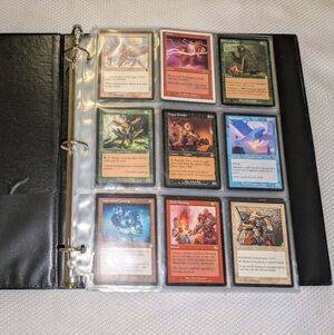 Magic The Gathering Trading Cards Binder Collection 🔥 100 MTG Card Lot WOTC